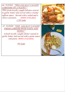European Main Course at Yupins Pattaya-Jomtien Restaurant Page 6 (updated, April 2026)