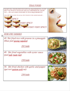 Thai Food at Yupins Restaurant in Jomtien Pattaya City Thailand Page 1 (updated, April 2026)